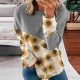 thumbnail image 1 of Ichuanyi liquidación de moda mujer cuello redondo de manga larga impresión de camiseta tops sueltas ICHUANYI WER202308241541, 1 of 5