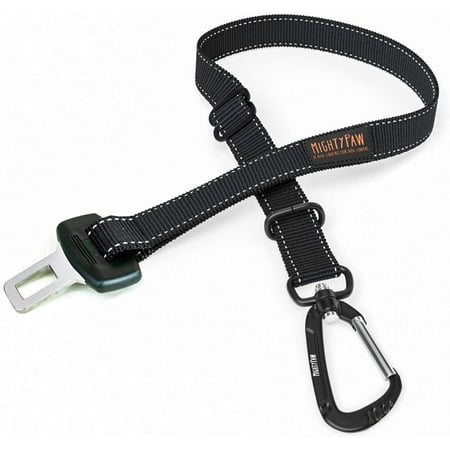 UPC: 0850007686154 | Mighty Paw Dog Seat Belt  Pet Safety Belt  Created with Human Seatbelt Material. Keep Your Dog Safe in The Car