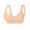 Light Yellow, variant on TOWED22 Daisy Bra for Seniors, Front Snap Closure Bras, Front Snaps Daisy Bras for Older Women(Light Yellow,44D)