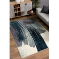 thumbnail image 2 of eRug Outlet Modern Abstract Area Rug White Blue, 2 of 6