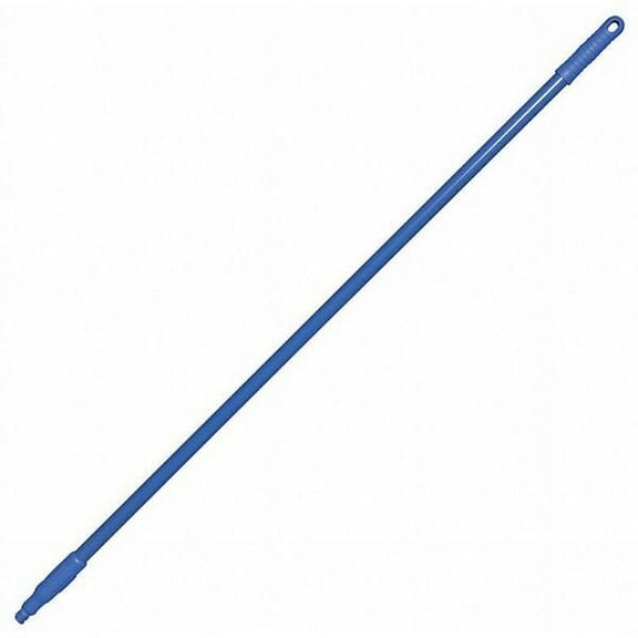 1 PK ToughGuy 49-57/64" Color Coded Handle, 1 in Dia, Blue, Fiberglass