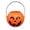 Z_Orange, variant on Tyidzon Halloween Pumpkin Candy Bucket Trick or Treat, Plastic Jack O Lantern Pail with Handle for Kids Party Decor, 3.5 inch