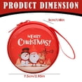 thumbnail image 2 of Home Decoration Christmas Wallet Children's Gift Bag Gift Festival Themed Design: This Purse Is Designed With Christmas Featuring Common Patterns Such, 2 of 8