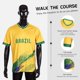 thumbnail image 5 of Camiseta de fútbol DIBEI Brasil Copa Mundial 2026 talla pequeña, 5 of 5