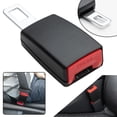 thumbnail image 3 of 2Pack Seat Belt Extenders for Cars, 2 Pack 4.7 Inch Seat Belt Buckle Extender with ABS Plastic Housing and Stainless Steel Core, Compatible with Most Vehicles, 3 of 8