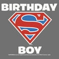 thumbnail image 2 of Infant's Superman Birthday Boy Logo  Bodysuit, 2 of 4