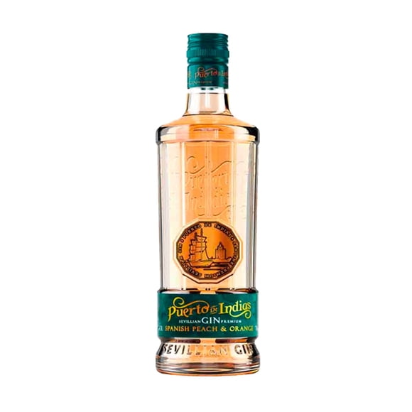 Ginebra Puerto de Indias peach & orange 750 ml