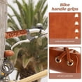 thumbnail image 3 of KAJNBN Brown Cylindrical Bike Handlebar Cover 1 Pair Easy to Install for Riding, 3 of 8
