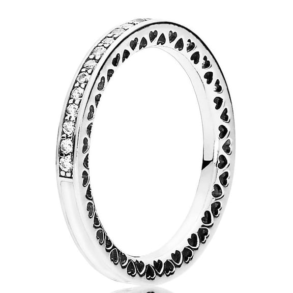 PANDORA Sparkle & Hearts Ring