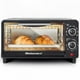 thumbnail image 1 of Elite Gourmet ETO490 Horno tostador de encimera de 9 L/4 rebanadas con temporizador de 30 minutos, control de temperatura ajustable, incluye bandeja para hornear y rejilla, hornear, asar, tostar, negr, 1 of 5