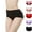 Grey, variant on Women's Undergarments for Everyday Comfort Lightweight Breathable Mid-Waist Briefs for Women - Everyday Wear 5PCS