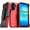 Black / Red, variant on Samsung Galaxy A17 Defender Case, Black / Blue