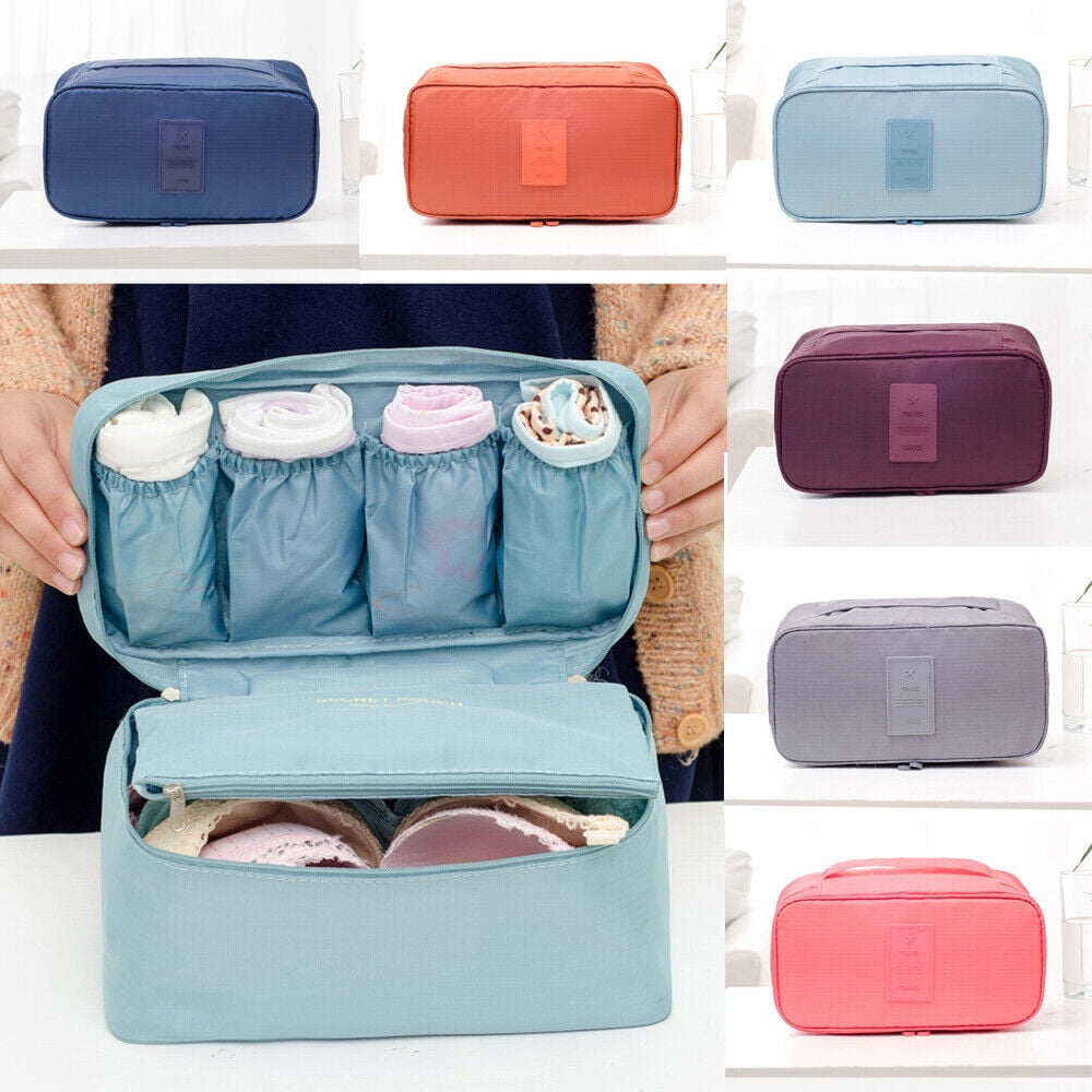 Women Girls Portable Travel Protect Underwear Bag Bra Storage Case ...