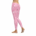 thumbnail image 2 of SUNENAT Breast Cancer Awareness Pink Ribbon Stretchy Capri Leggings Skinny Yoga Sports Pants 4XL, 2 of 4