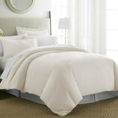 Olive And Twill Wrinkle Free Lightweight Microfiber Duvet Cover