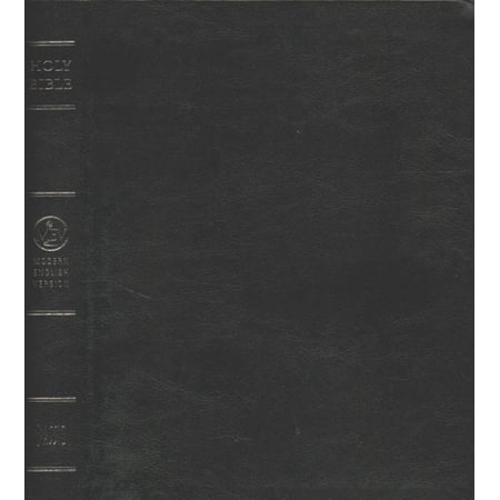 MEV Bible Giant Print Black : Modern English (Best Modern Version Of The Bible)
