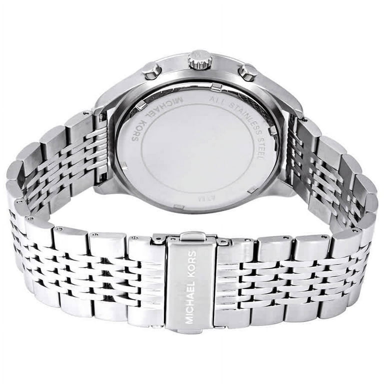 Michael Kors Men's Merrick Chronograph Watch Silver
