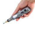 thumbnail image 4 of Multifunctional Mini Handheld Electric Grinder Set 6000-15000rpm Power Rotary Tool Kit Rechargeable 3 in 1 Polisher Driller Grinder Pen Machine Kit with Micro USB Charging Cable 21Pcs Access, 4 of 7