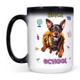 thumbnail image 2 of Back to School Cute Miniature Pinscher Heat Color Changing Mug Mini Pin Dog Lover Magic Coffee Mug - 13010, 2 of 4