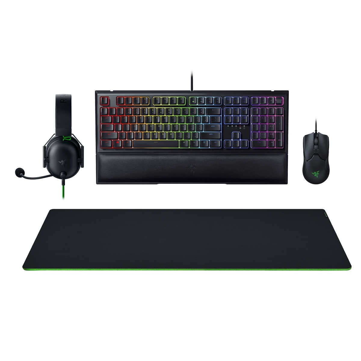 Razer All-Star Gaming Bundle Blackshark V2 X Headset, Ornata V2