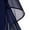 Navy Silver, variant on B&A BY BETSY & ADAM Womens Navy Embellished Zippered Ruched Cascading Ruffle Flutter Sleeve Boat Neck Full-Length Formal Gown Dress 12