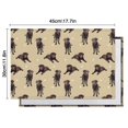 thumbnail image 6 of Cute Labrador Summer Placemats Table Placemats Set Of 4-Linen Kitchen Washable Placemats Table Mats 11.8"x17.7"Non-Slip Heat Resistant, 6 of 6