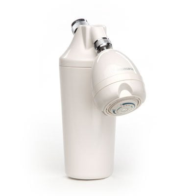 Aquasana AQ-4100NSH Deluxe Shower Water Filter System for use with Existing Shower Head White 