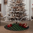 thumbnail image 4 of Sikiie Poker Shapes Nativity Christmas Tree Skirt, Jesus Christian Winter Holiday Tree Mat Decoration(30-48IN)48", 4 of 6