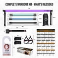 thumbnail image 4 of Kit de barra de pilates Better Sense con bandas de resistencia de 40 a 180 libras, 4 of 7
