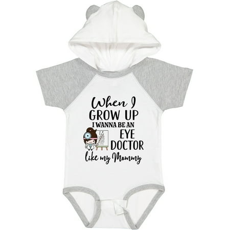 

Inktastic Future Eye Doctor Like Mommy Optometrist Gift Baby Girl Bodysuit