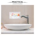 thumbnail image 3 of UPOUART 2Pack Modern Paper Towel Holder Transparent Plastic Tissue Dispenser for Home Use with Large Capacity Storage, 3 of 8