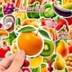 thumbnail image 3 of 50 pegatinas de frutas y verduras para la identificación, pegatinas de frutas y verduras, pegatinas realistas de rábano, setas y pimientos, 3 of 5