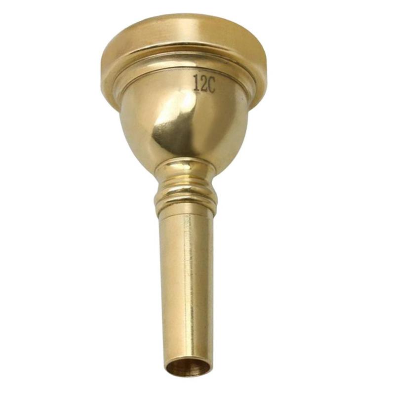 Highgrade 12C Trombone Mouthpiece Goldplated For Trombone Accessories