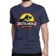 thumbnail image 5 of Camiseta de dinosaurios del mundo digital para hombre y mujer, camisetas de algodón de anime Digimon, camiseta novedosa de manga corta con cuello redondo, camiseta para adultos, 5 of 7