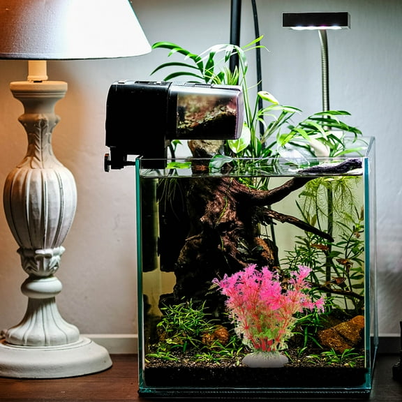 Hemoton 6pcs Aquarium Plastic Landscape Realistic Fish Tank Decor Ideal For Freshwater Aquarium Decorations And Reptile Habitats