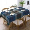 thumbnail image 2 of Rectangle Table Cloth, Scottish Gifts Clan Thompson Tartan Resistant Washable Tablecloth Decorative Table Cover for Dining, Indoor and Outdoor, 2 of 6