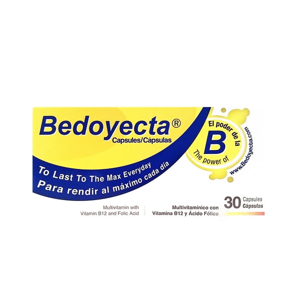 Bedoyecta Capsules 30 Ct 1 5 Oz Walmart Com Walmart Com