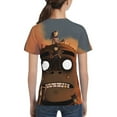 thumbnail image 5 of Plastic Beach Gorillaz Teen T-Shirt Crewneck Short Sleeve Double-Sided Print Summer Tee Shirts Top For Youth Boys Girls Children X-Small, 5 of 7