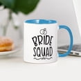 thumbnail image 3 of CafePress - Bride Squad Stacked - 11 oz Ceramic Mug - Novelty Coffee Tea Cup, 3 of 4