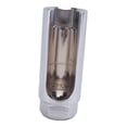 thumbnail image 1 of 22Mm 3/8 Inch Drive Oxygen Sensor Removal Socket Wrench Tool + Hole Window Wire Car Repair Tools Silver, 1 of 8