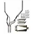 thumbnail image 2 of Colt Exhaust | Stainless Steel Performance 2.5 Dual Exhaust System Kit Compatible for Ford F150 F250 2009-2018 | Free Clamps and Hangers Included | Automotive Replacement Part, 2 of 4