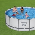 thumbnail image 3 of Alberca Piscina Estructural Familiar Redonda 396 cm Bestway Plástico PVC Recubierto, 3 of 4