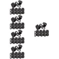 thumbnail image 3 of LEEYNEER 50 pcs Camping Tent Hooks Canopy Windproof Hooks Plastic Connection Hooks Pole Hooks, 3 of 12