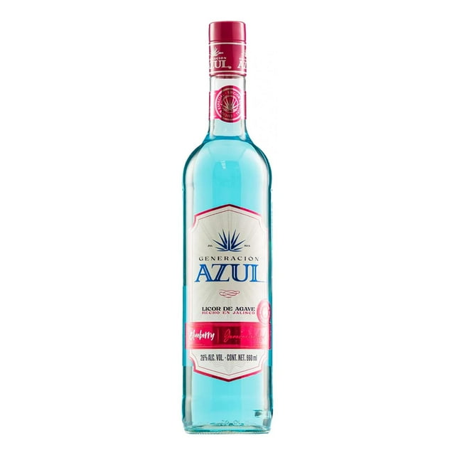 Paquete de 3 Licor Generación Azul Blueberry 960 ml