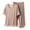 Khaki, variant on SHTXOZHI Womens 2Pcs Pajama Sets Short Sleeve Tops Capri Pants Pjs Lounge Sets Sleepwear