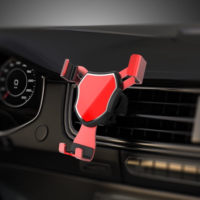 Birdeem Phone Holder for Car, Car Phone Holder Mount, Alloy Mirror Car Phone Holder Car Navigation Car Phone Holder, Thickened Pad, Cell Phone Holder Car, Phone Holder for Car Vent, Mirror for Car