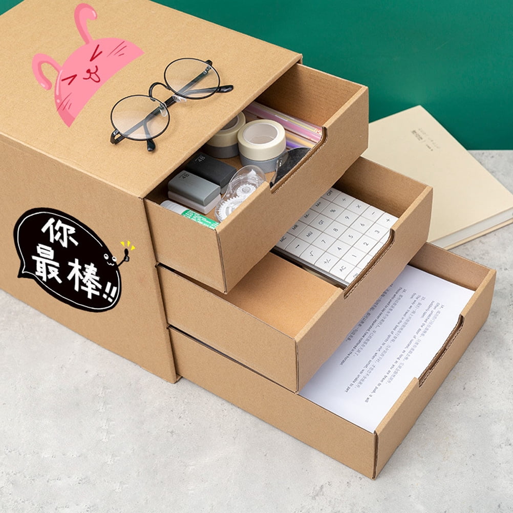 File Organizer Desk Organiser Drawers Paper Pallet of Office