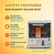 KeroHeat Radiant Kerosene Heater, 10000 BTU, HeatMate