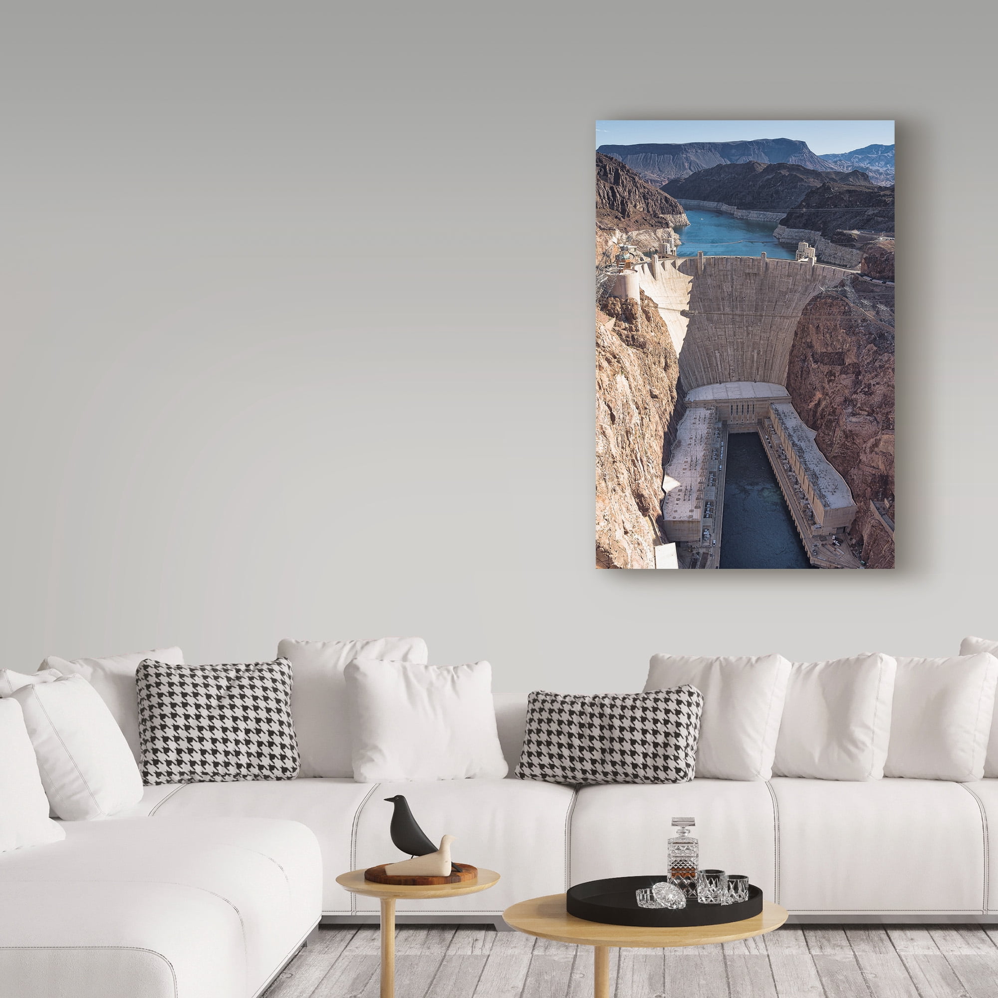 Trademark Fine Art 'Hoover Dam' Canvas Art by Giuseppe Torre