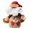 thumbnail image 1 of hirigin Christmas Candy Bag, Drawstring Santa Claus/Snowman/Elk/Elf Doll Children Festival Gift Bag, 1 of 8